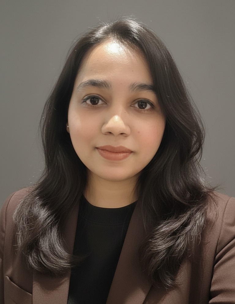 Portrait of Vaishnavi Narella, marketing and project management professional